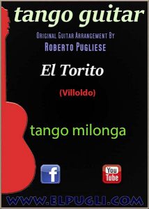 El torito Tango partitura de guitarra por Roberto Pugliese